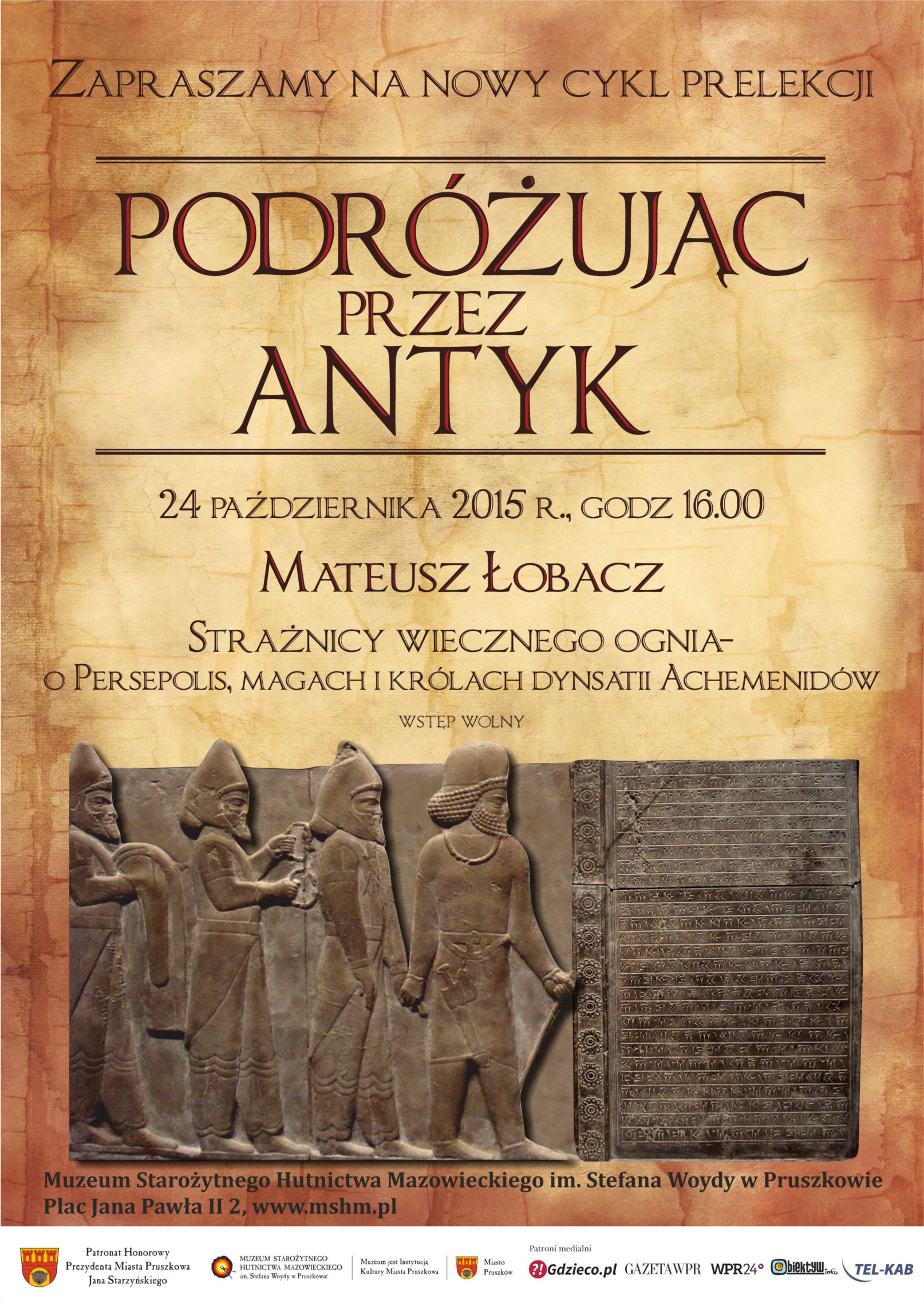 Podróżując przez antyk - plakat