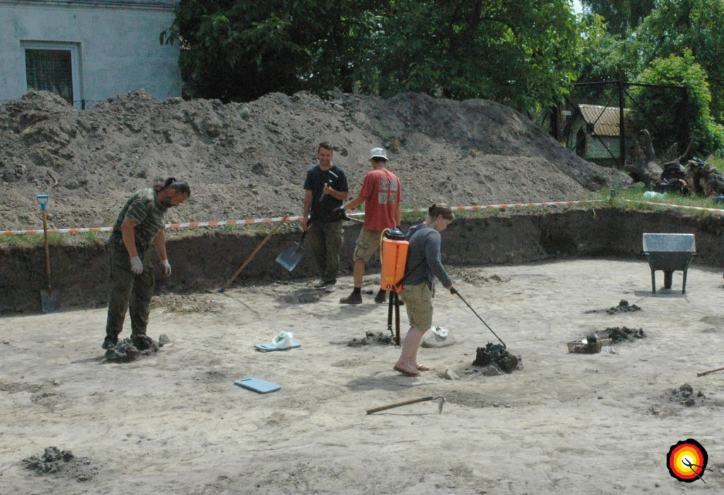 wykopaliska w Ruścu