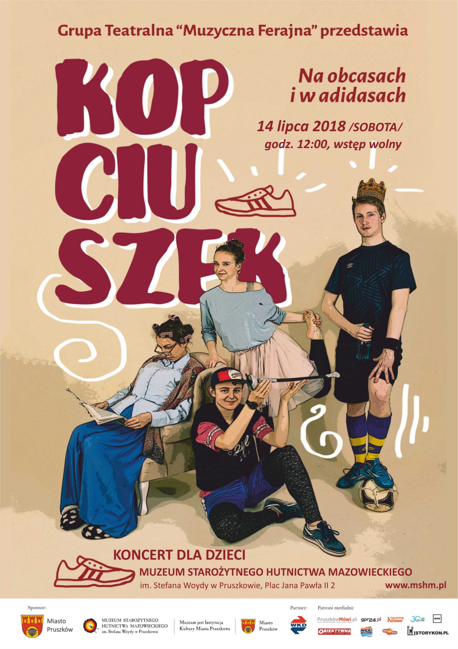 KOPCIUSZEK koncert dla dzieci