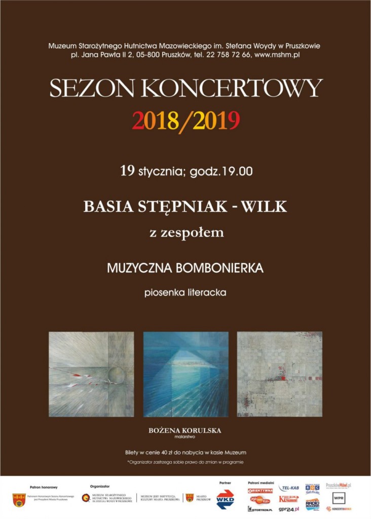 19 stycznia Basia Stępniak plakat A1 jpg